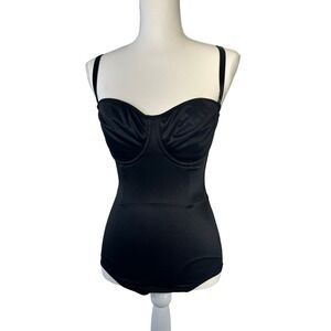 Maidenform Flexees Black Shapewear 34D Firm Control